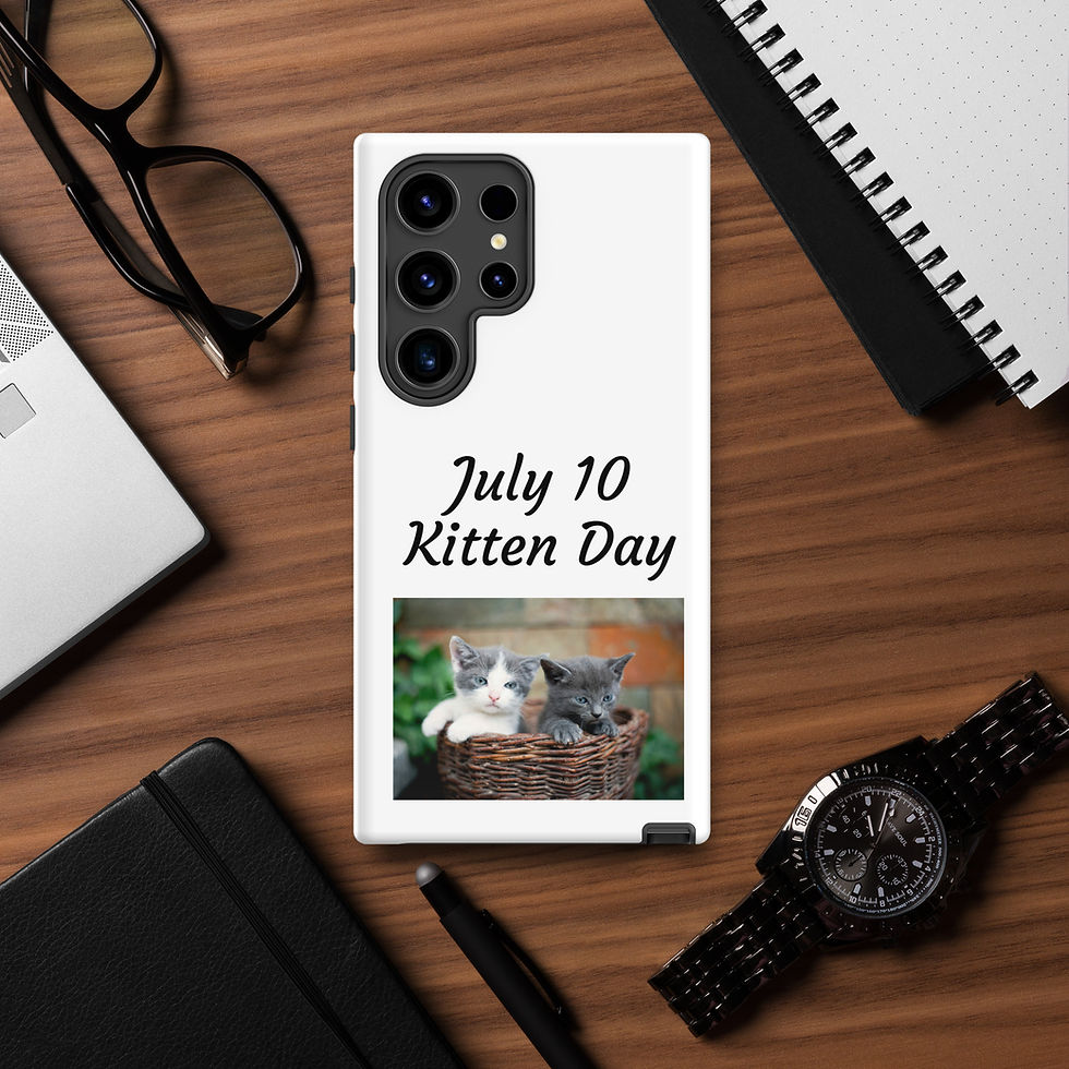 Thumbnail: Tough case for Samsung® July 10 Kitten Day