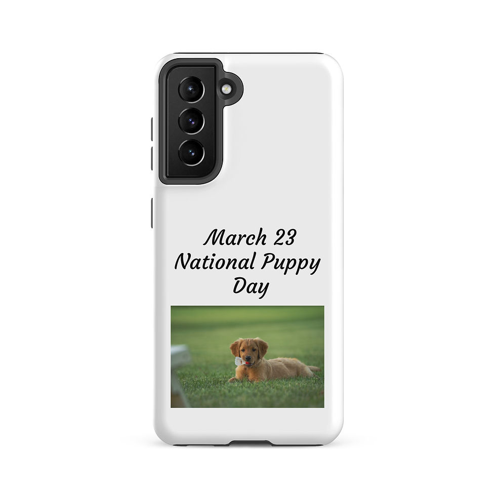 Thumbnail: Tough case for Samsung® March 23 National Puppy Day