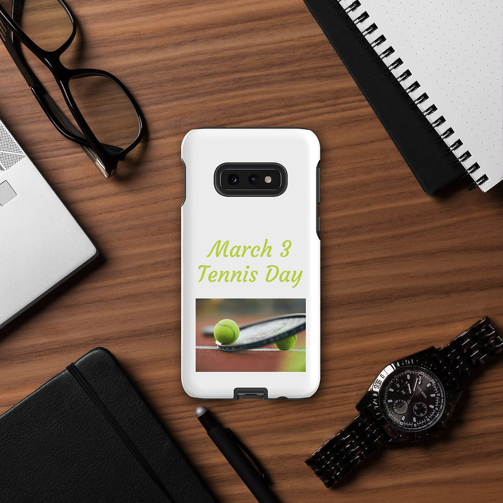 Thumbnail: Tough case for Samsung® March 3 Tennis Day