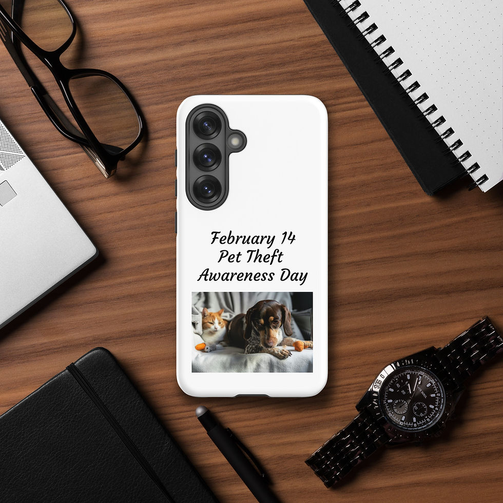 Thumbnail: Tough case for Samsung® February 14 Pet Theft Awareness Day