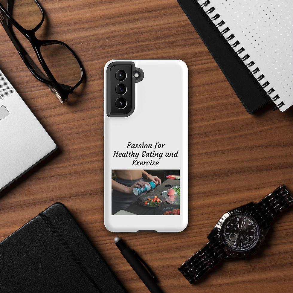 Thumbnail: Tough case for Samsung® Passion for Healthy Eating and Exercise