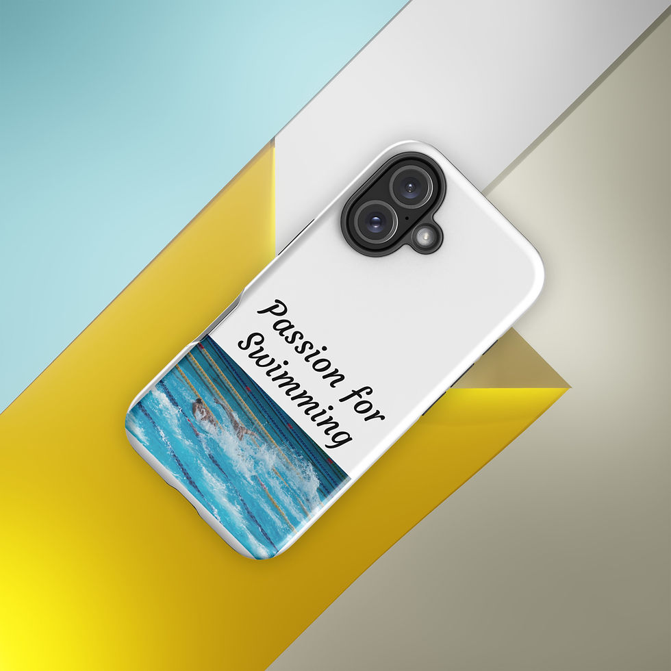 Thumbnail: Tough Case for iPhone® Passion for Swimming