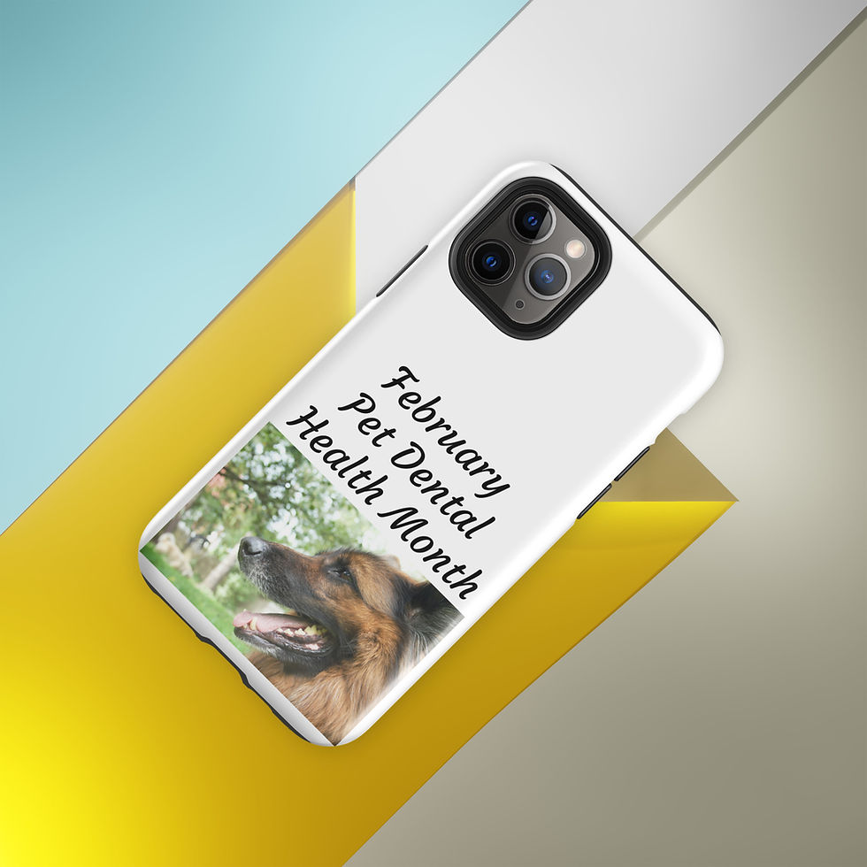 Thumbnail: Tough Case for iPhone® February Pet Dental Health Month