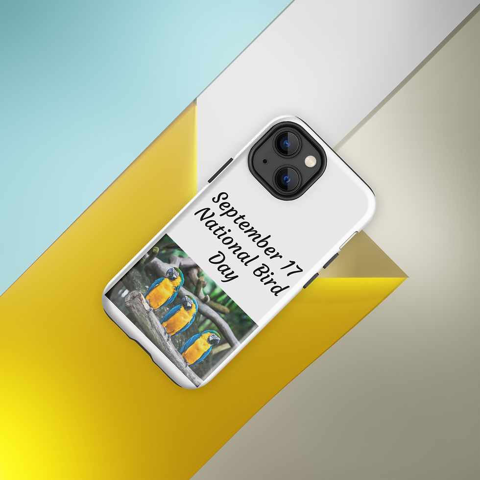 Thumbnail: Tough Case for iPhone® September 17 National Bird Day