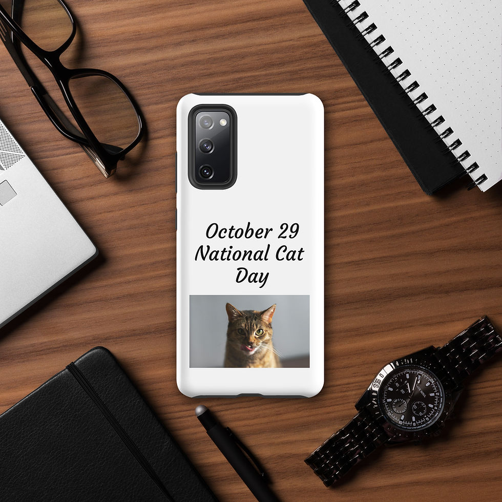 Thumbnail: Tough case for Samsung® October 29 National Cat Day