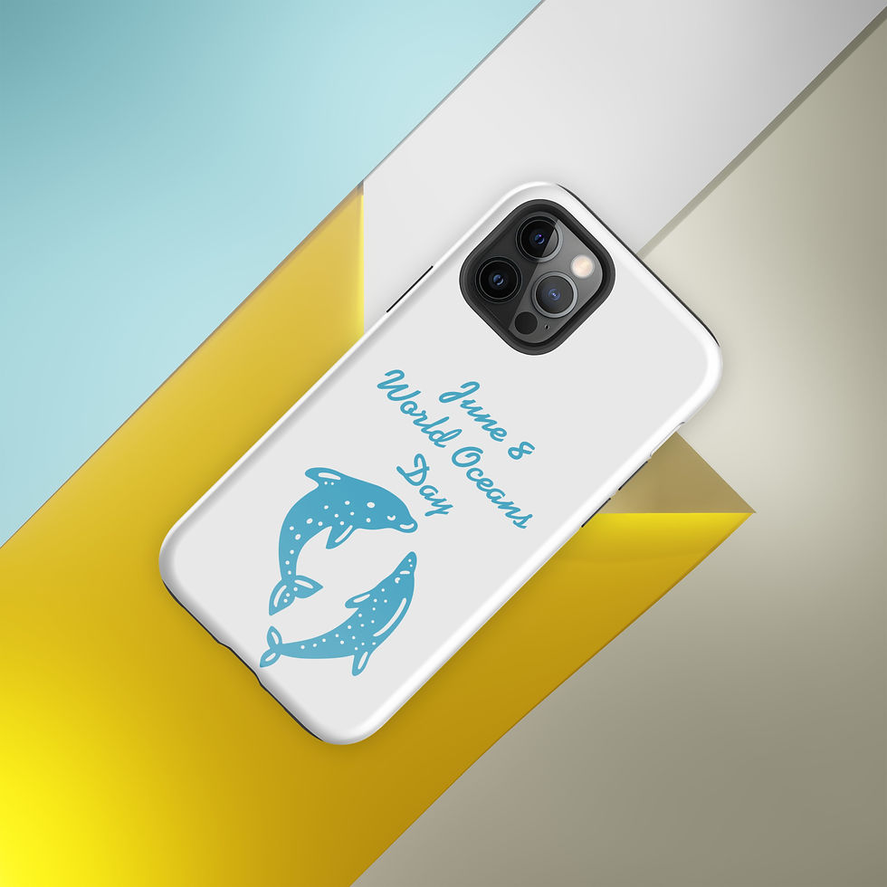 Thumbnail: Tough Case for iPhone® June 8 World Oceans Day
