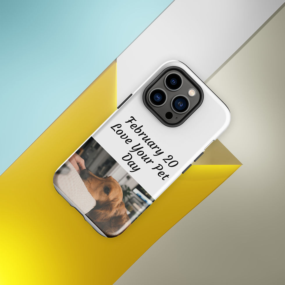 Thumbnail: Tough Case for iPhone® February 20 Love Your Pet Day