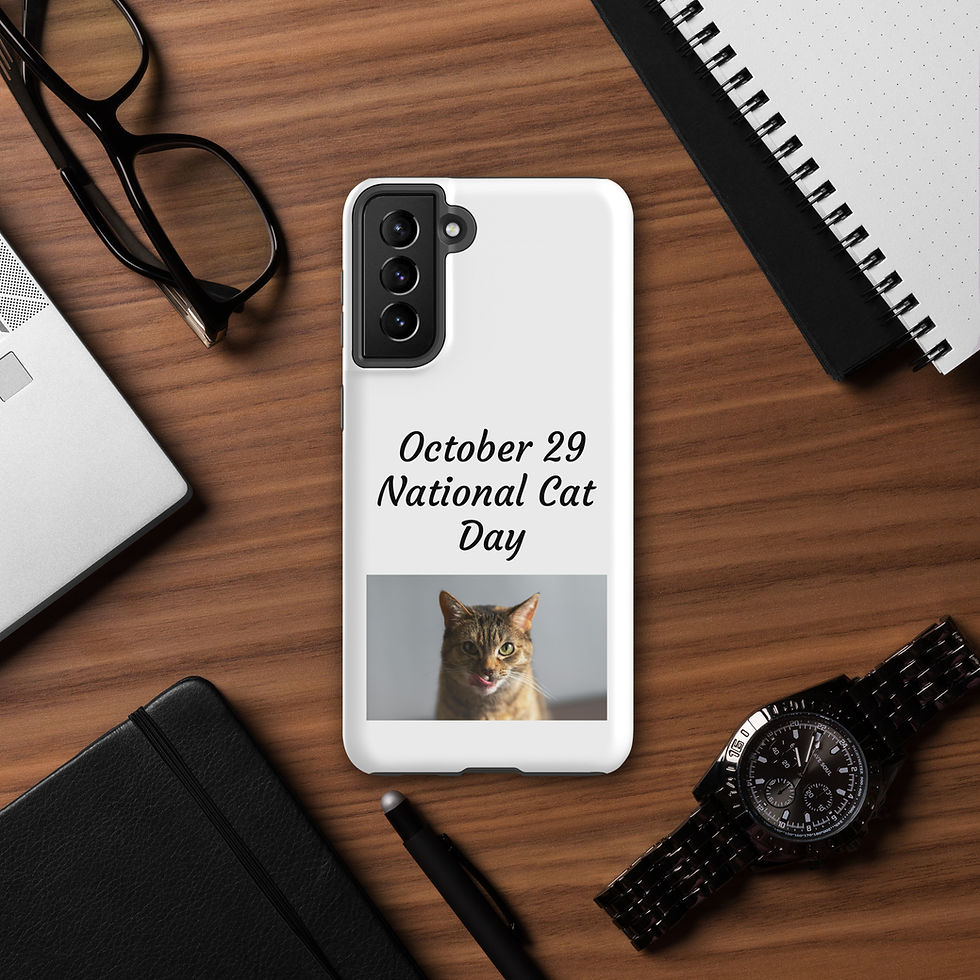 Thumbnail: Tough case for Samsung® October 29 National Cat Day