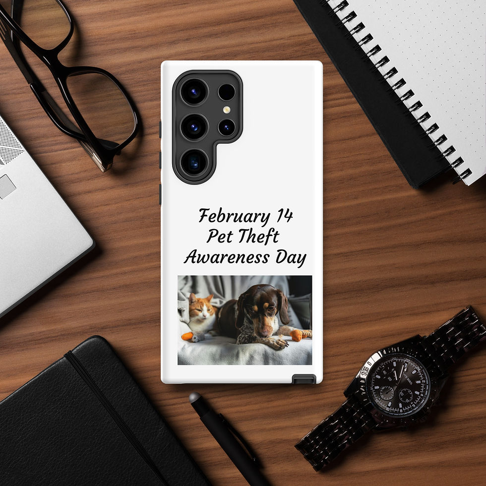 Thumbnail: Tough case for Samsung® February 14 Pet Theft Awareness Day