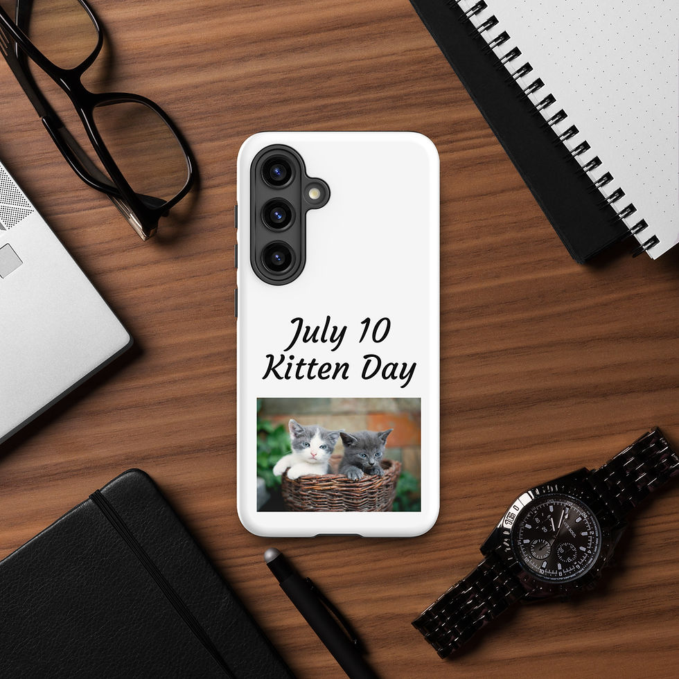 Thumbnail: Tough case for Samsung® July 10 Kitten Day