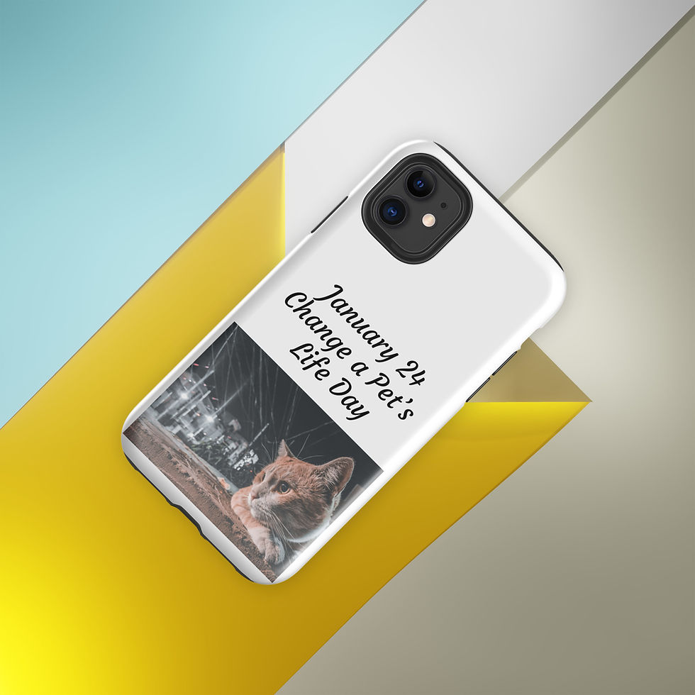 Thumbnail: Tough Case for iPhone® January 24 Change a Pet’s Life Day