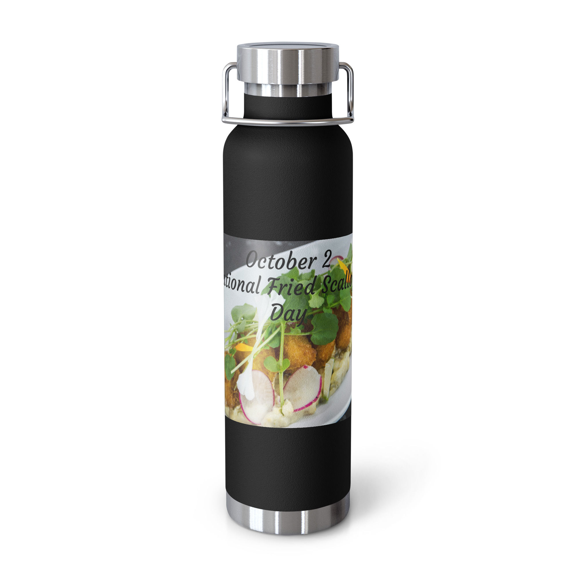 Copper Vacuum Insulated Bottle October 2 National Fried Scallops Day