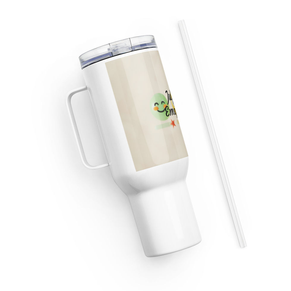 Thumbnail: Travel mug with a handle July 17 Emoji Day