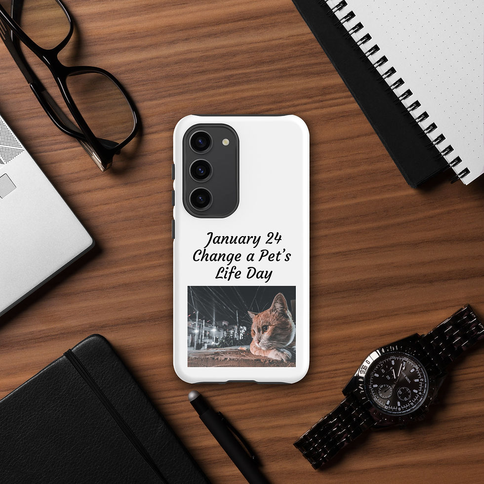 Thumbnail: Tough case for Samsung® January 24 Change a Pet’s Life Day