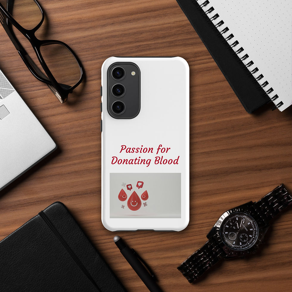 Thumbnail: Tough case for Samsung® Passion for Donating Blood