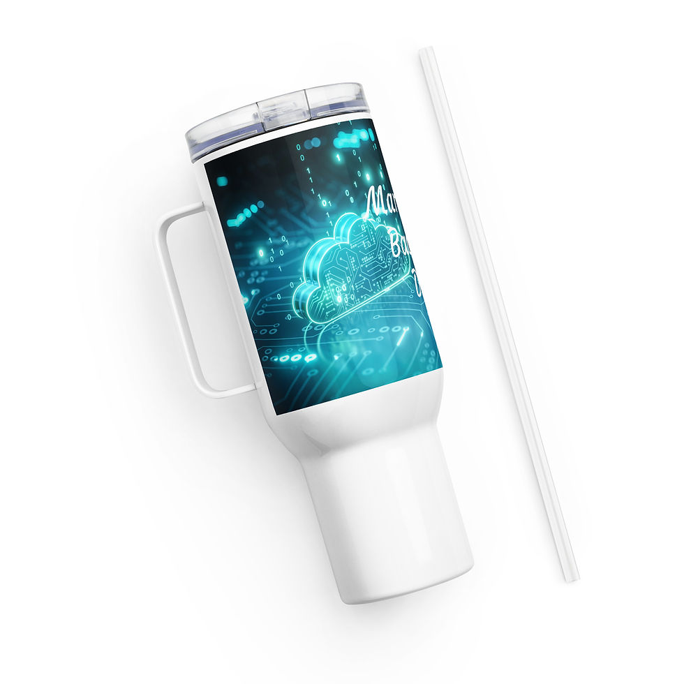 Thumbnail: Travel mug with a handle March 31 Backup Day