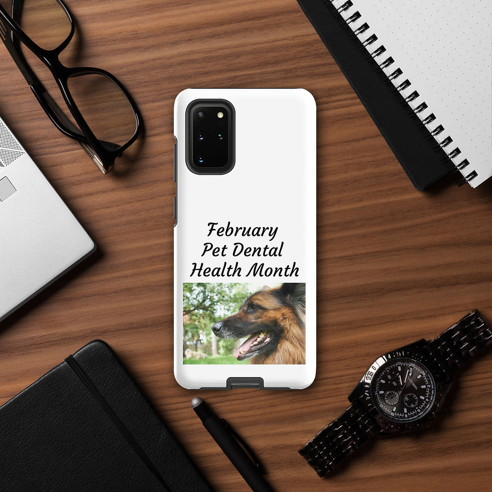 Thumbnail: Tough case for Samsung® February Pet Dental Health Month