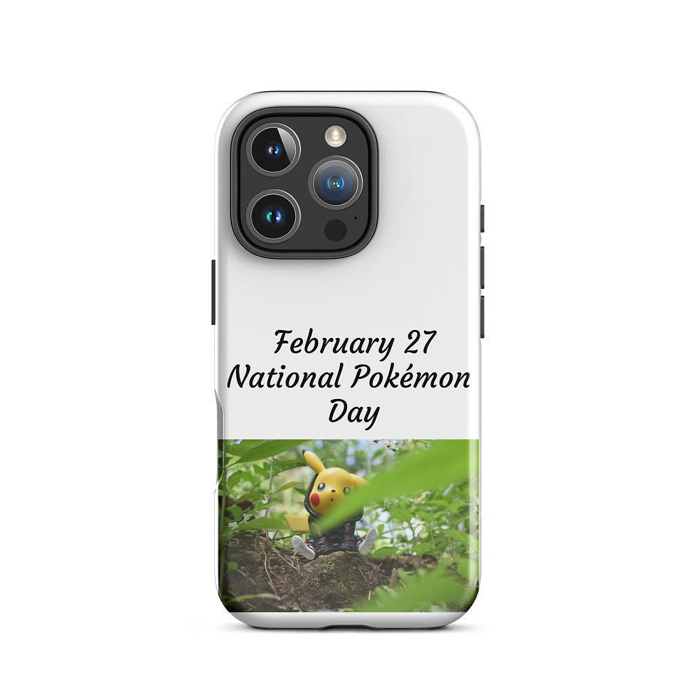 Thumbnail: Tough Case for iPhone® February 27 National Pokémon Day