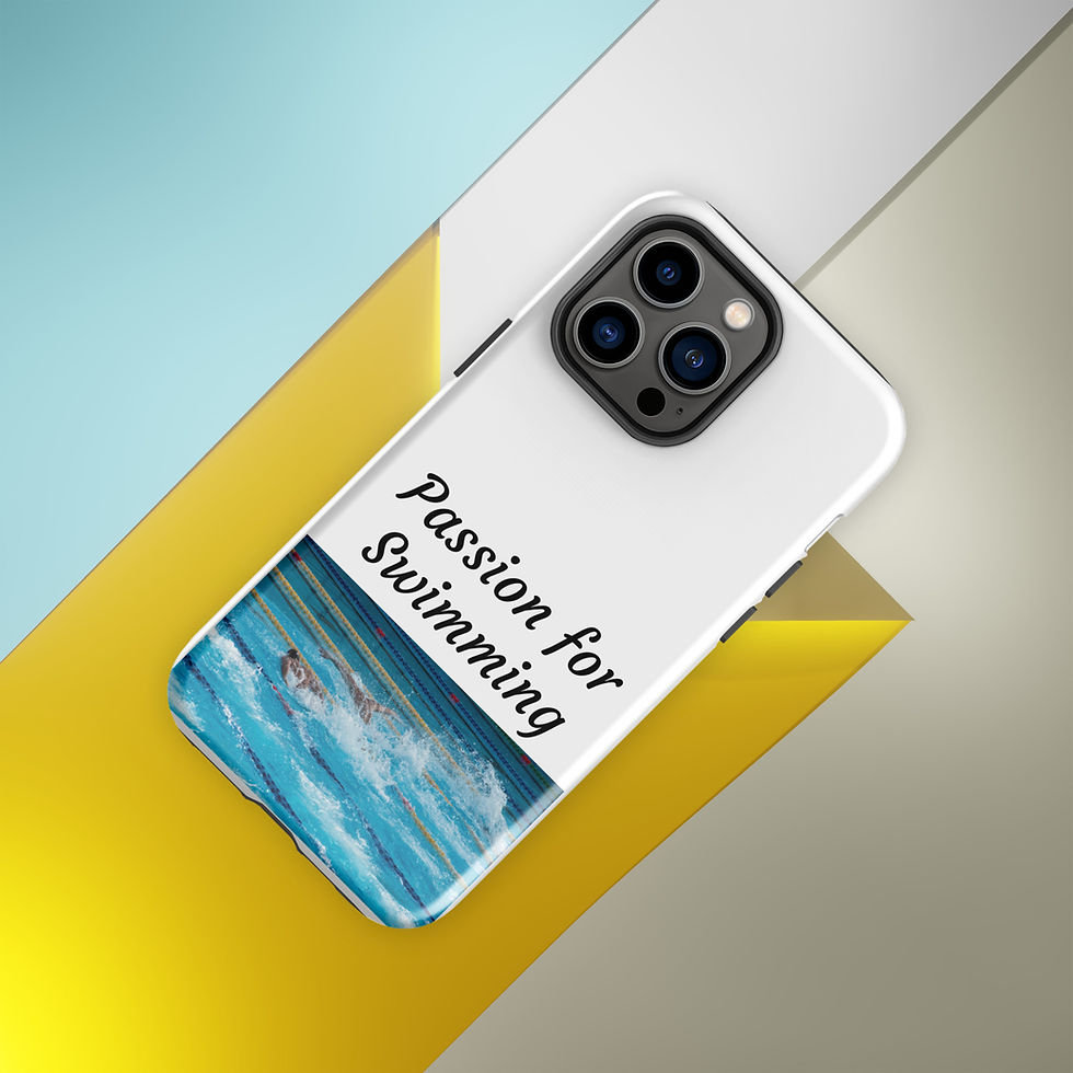 Thumbnail: Tough Case for iPhone® Passion for Swimming