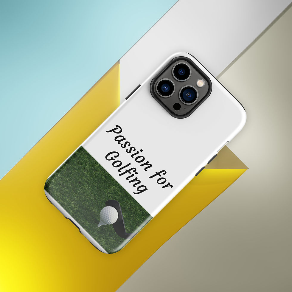 Thumbnail: Tough Case for iPhone® Passion for Golfing