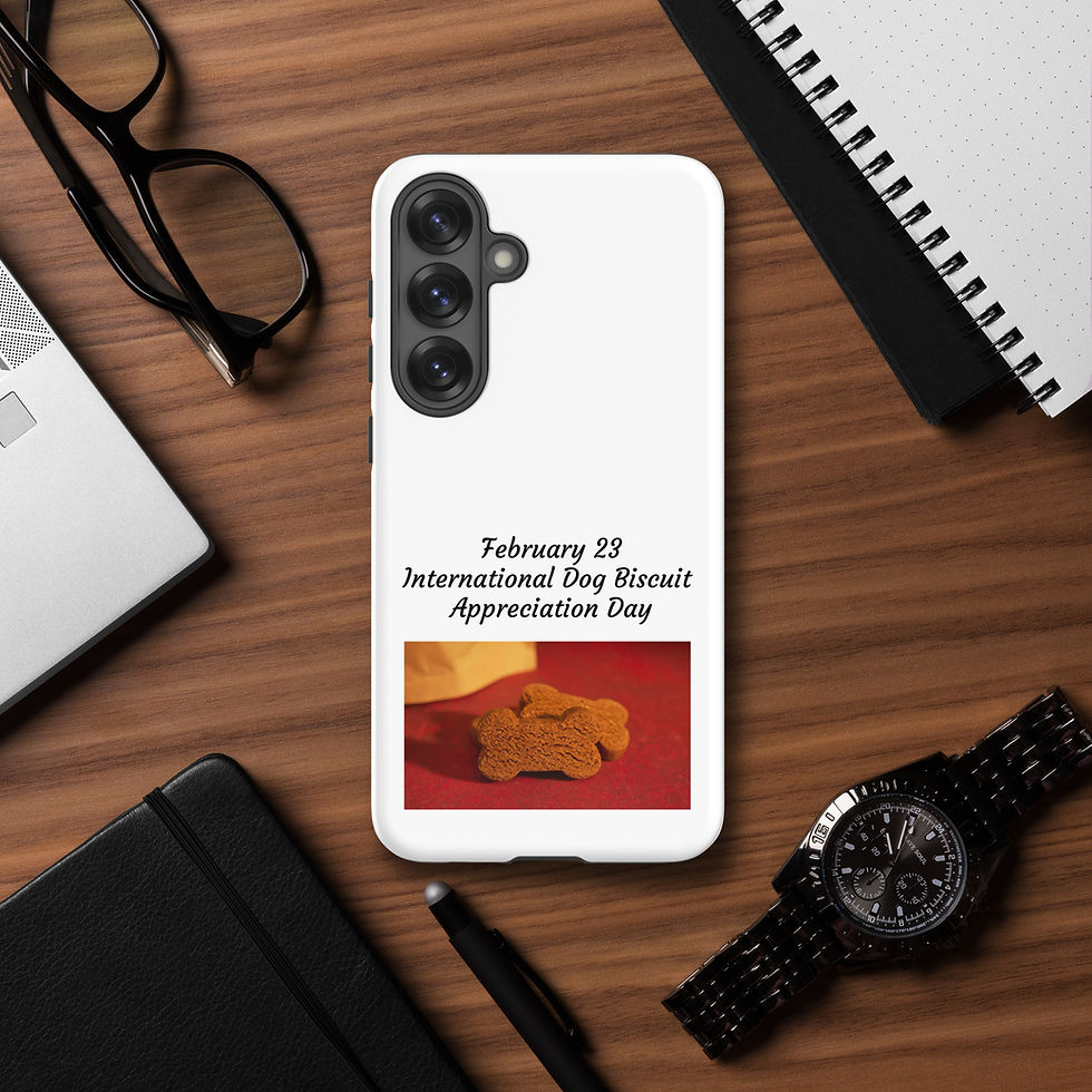 Thumbnail: Tough case for Samsung® February 23 International Dog Biscuit Appreciation Day