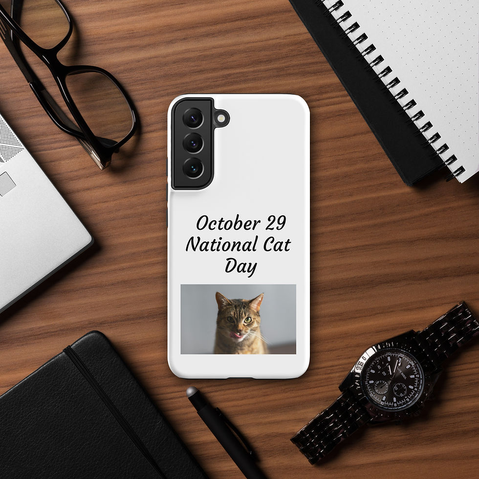 Thumbnail: Tough case for Samsung® October 29 National Cat Day