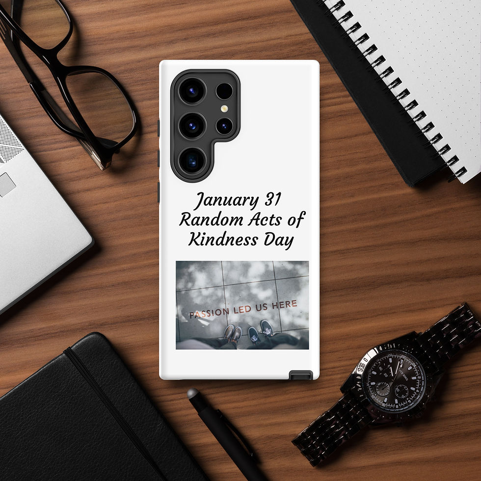 Thumbnail: Tough case for Samsung® January 31 Random Acts of Kindness Day