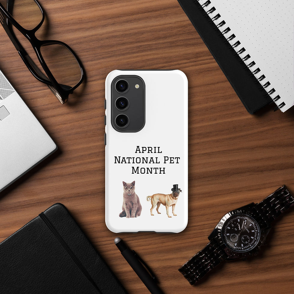 Thumbnail: Tough case for Samsung® April National Pet Month