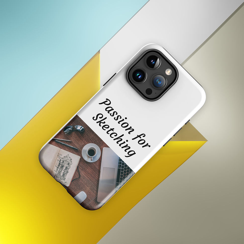 Thumbnail: Tough Case for iPhone® Passion for Sketching