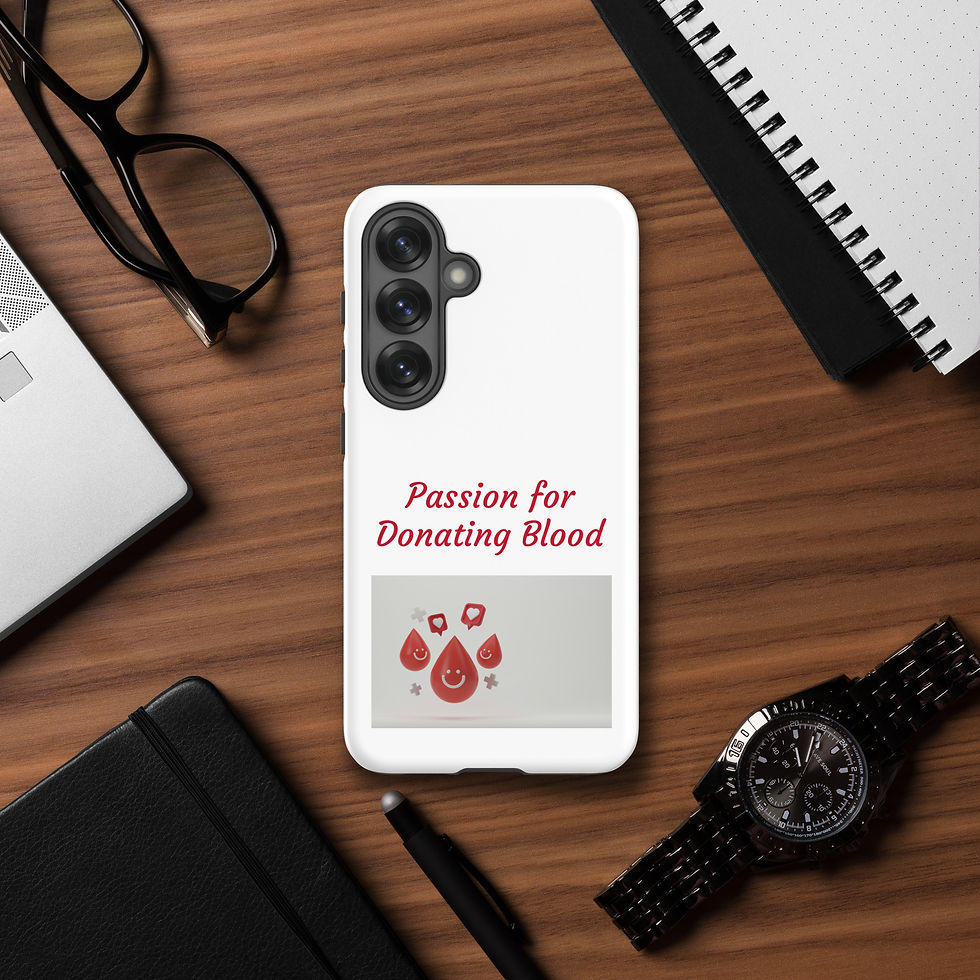 Thumbnail: Tough case for Samsung® Passion for Donating Blood