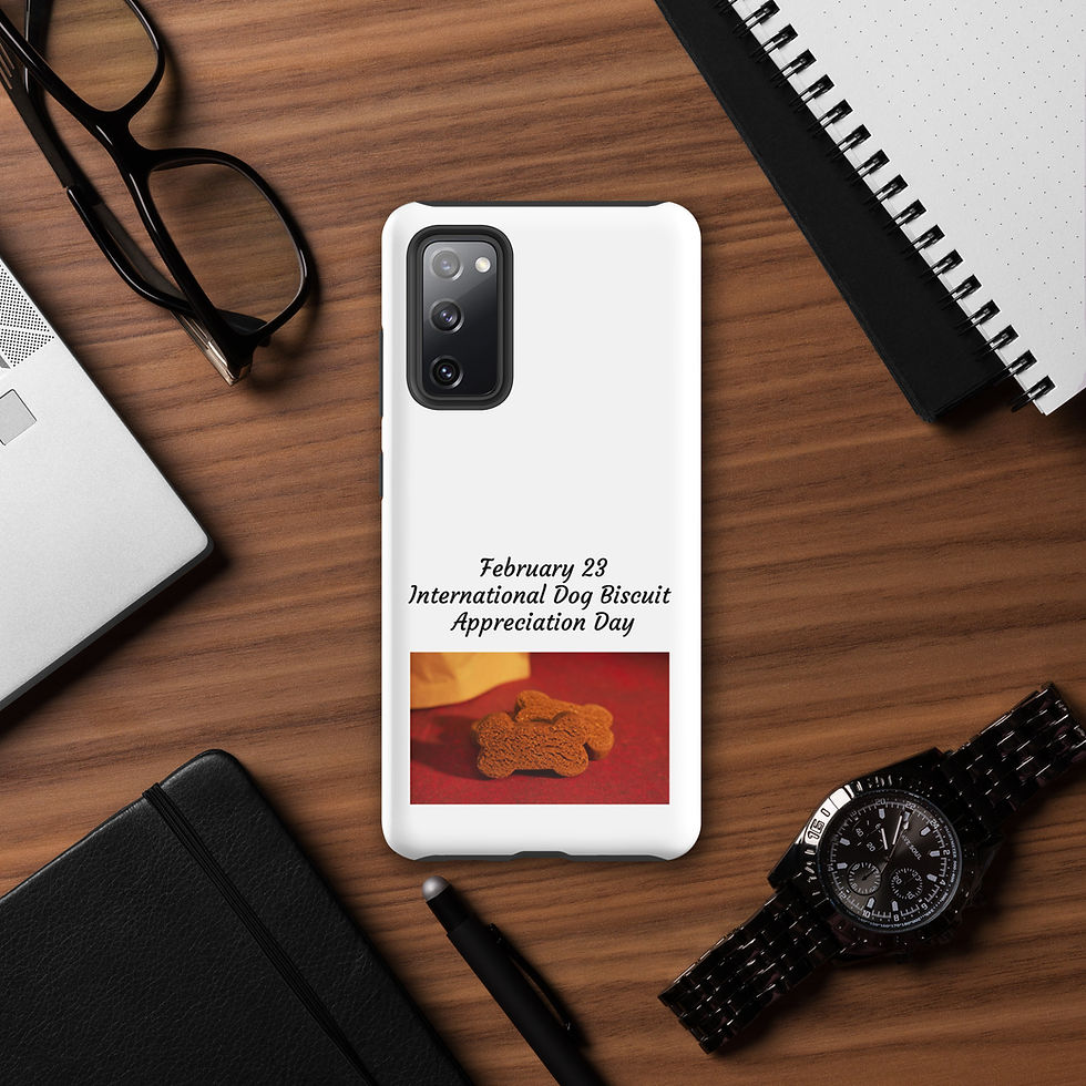 Thumbnail: Tough case for Samsung® February 23 International Dog Biscuit Appreciation Day
