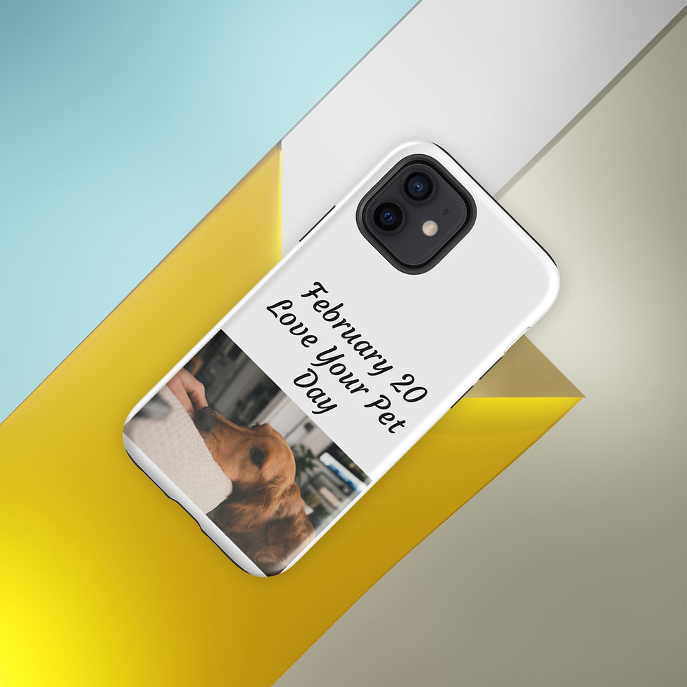 Thumbnail: Tough Case for iPhone® February 20 Love Your Pet Day