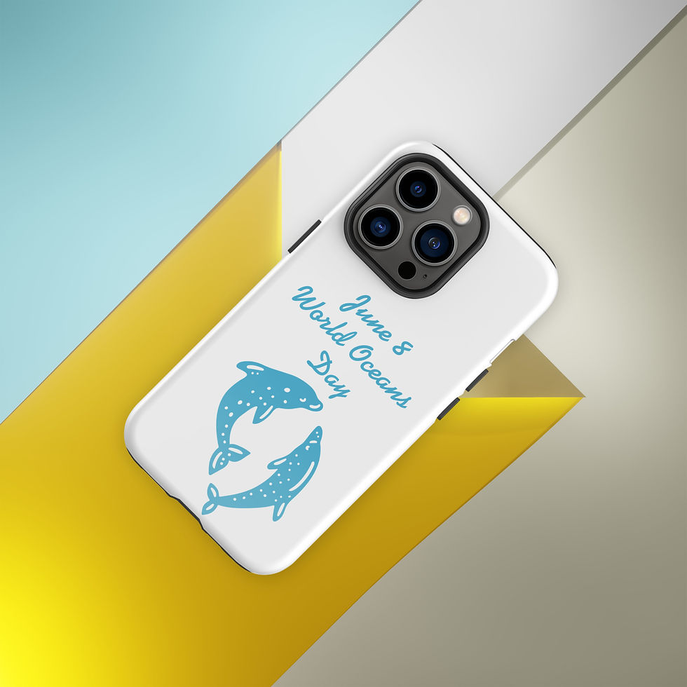 Thumbnail: Tough Case for iPhone® June 8 World Oceans Day