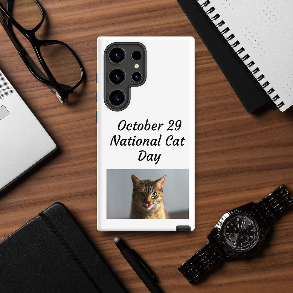 Thumbnail: Tough case for Samsung® October 29 National Cat Day
