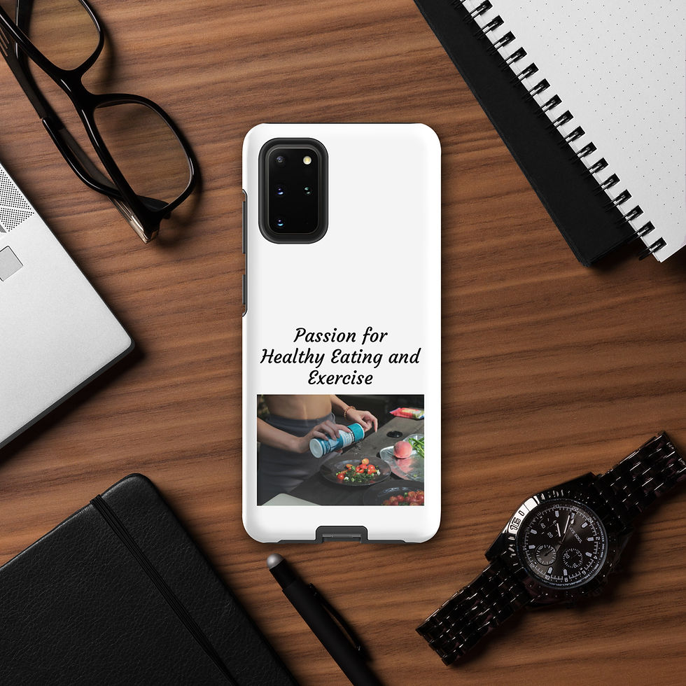 Thumbnail: Tough case for Samsung® Passion for Healthy Eating and Exercise