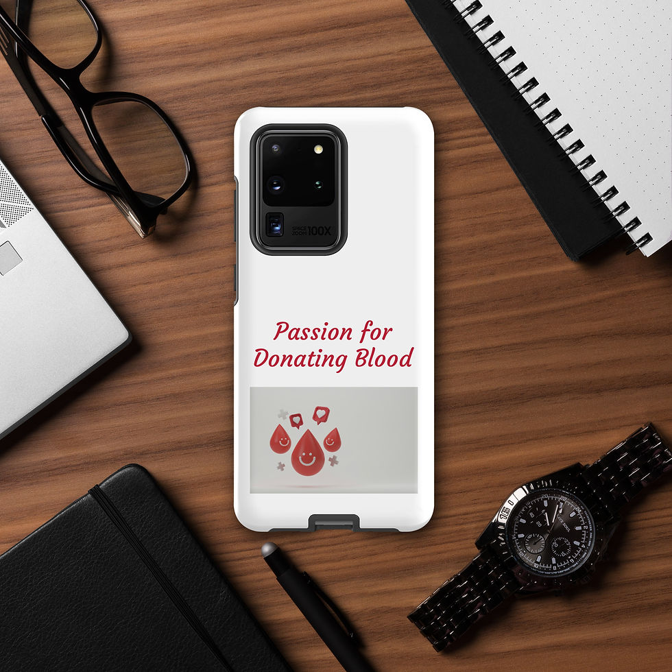Thumbnail: Tough case for Samsung® Passion for Donating Blood