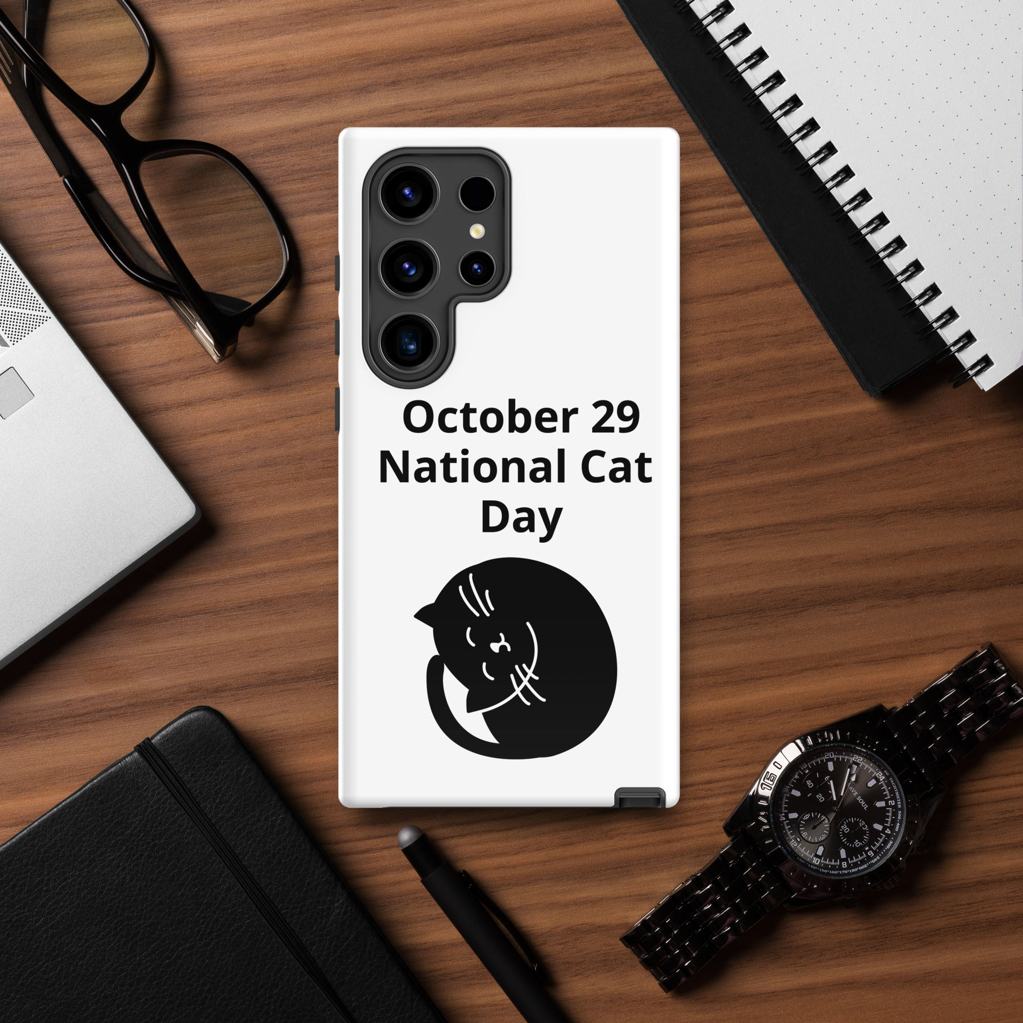 Tough case for Samsung® October 29 National Cat Day