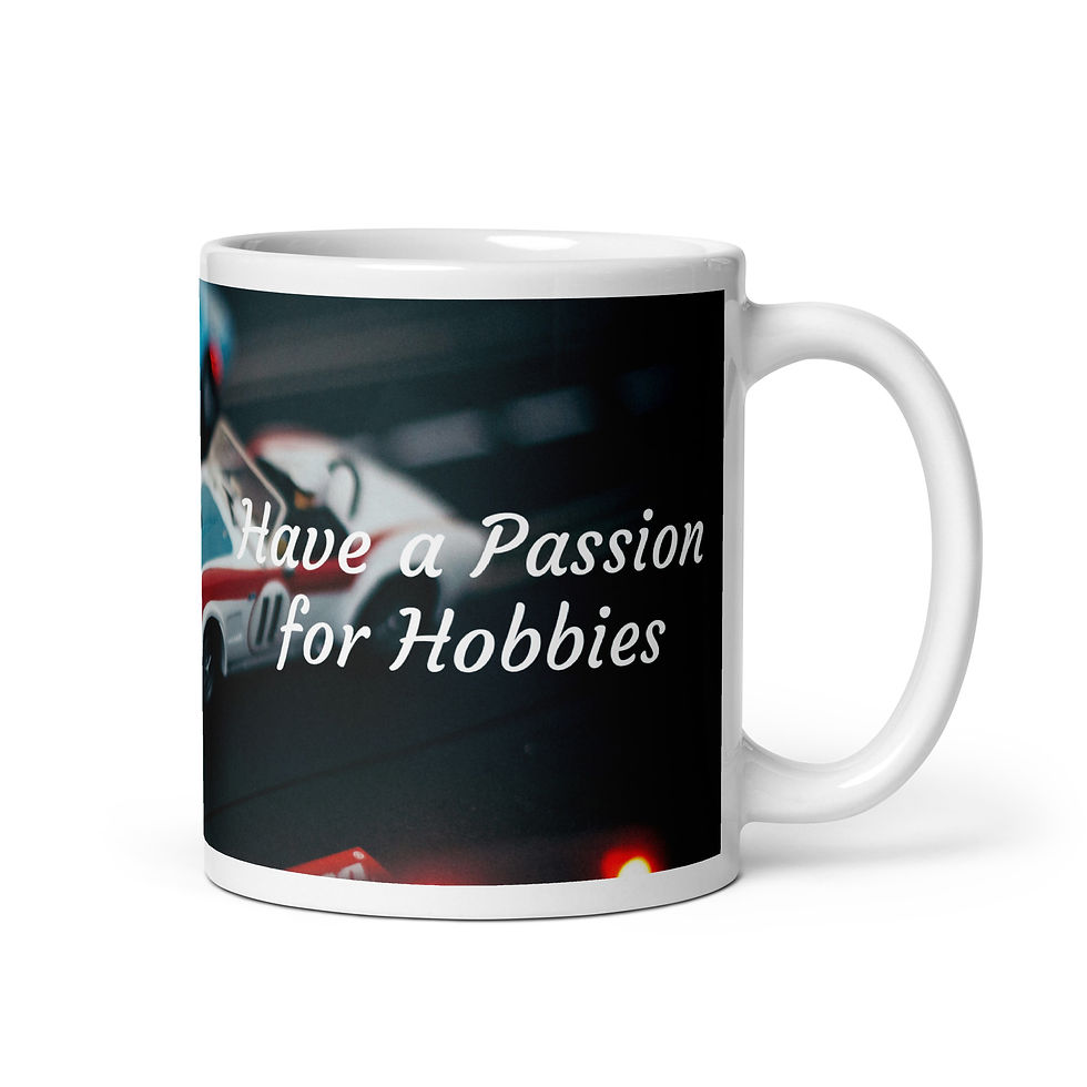 Thumbnail: White glossy mug Have a Passion for Hobbies