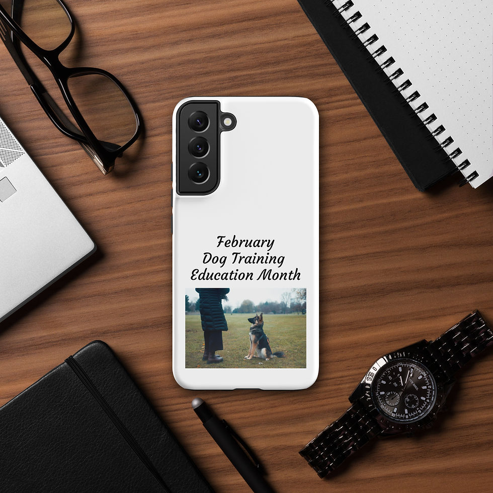 Thumbnail: Tough case for Samsung® February Dog Training Education Month