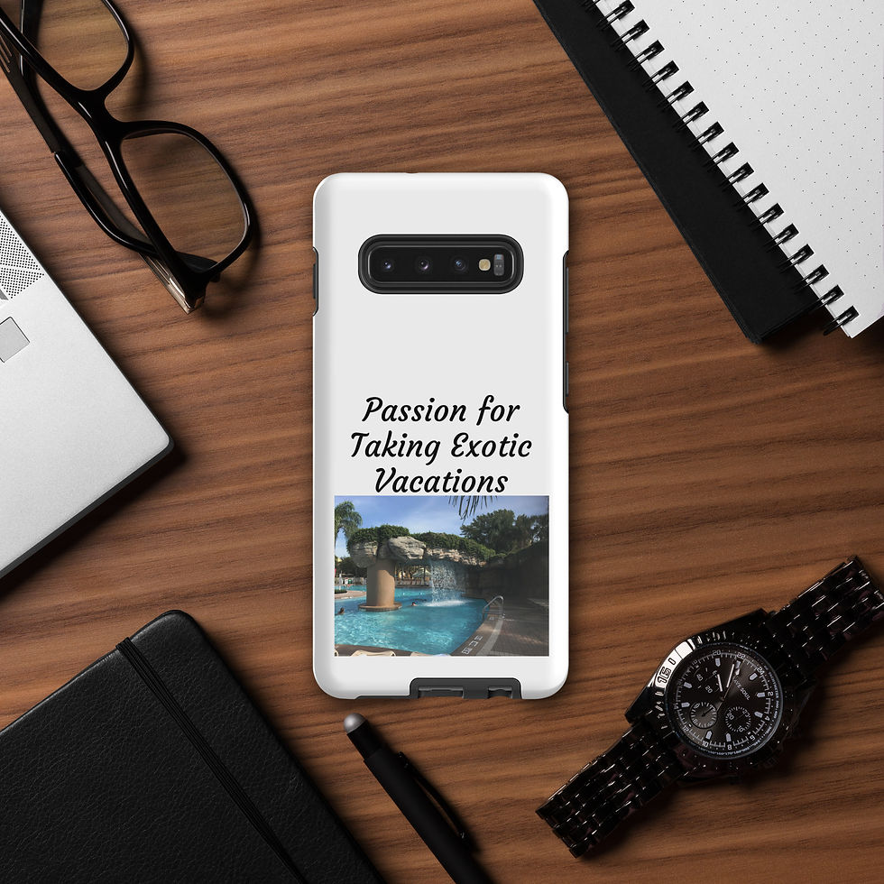 Thumbnail: Tough case for Samsung® Passion for Taking Exotic Vacations