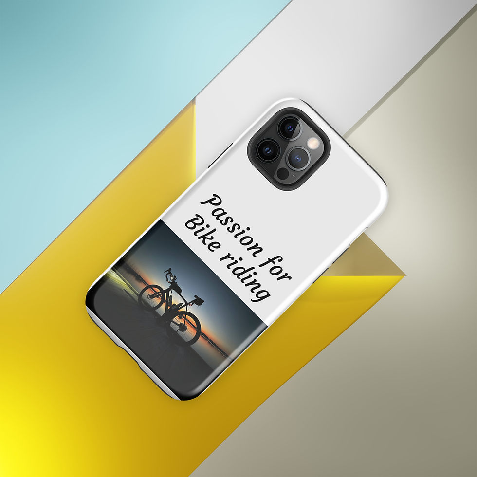 Thumbnail: Tough Case for iPhone® Passion for Bike Riding