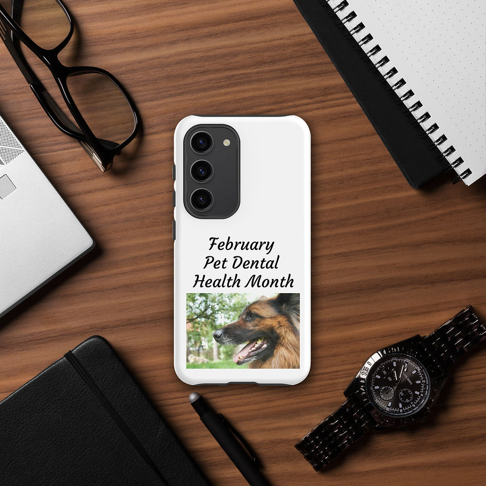 Thumbnail: Tough case for Samsung® February Pet Dental Health Month