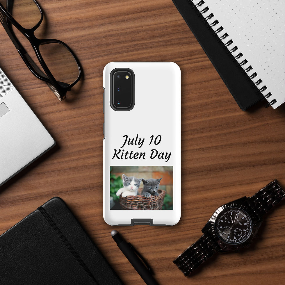 Thumbnail: Tough case for Samsung® July 10 Kitten Day