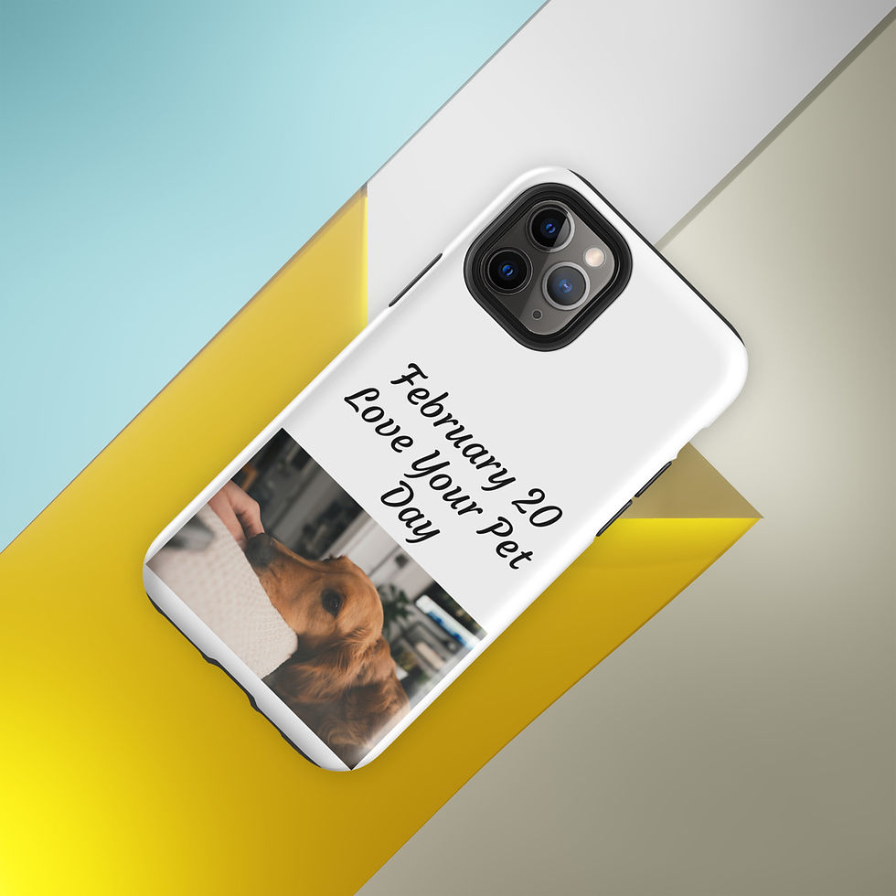Thumbnail: Tough Case for iPhone® February 20 Love Your Pet Day