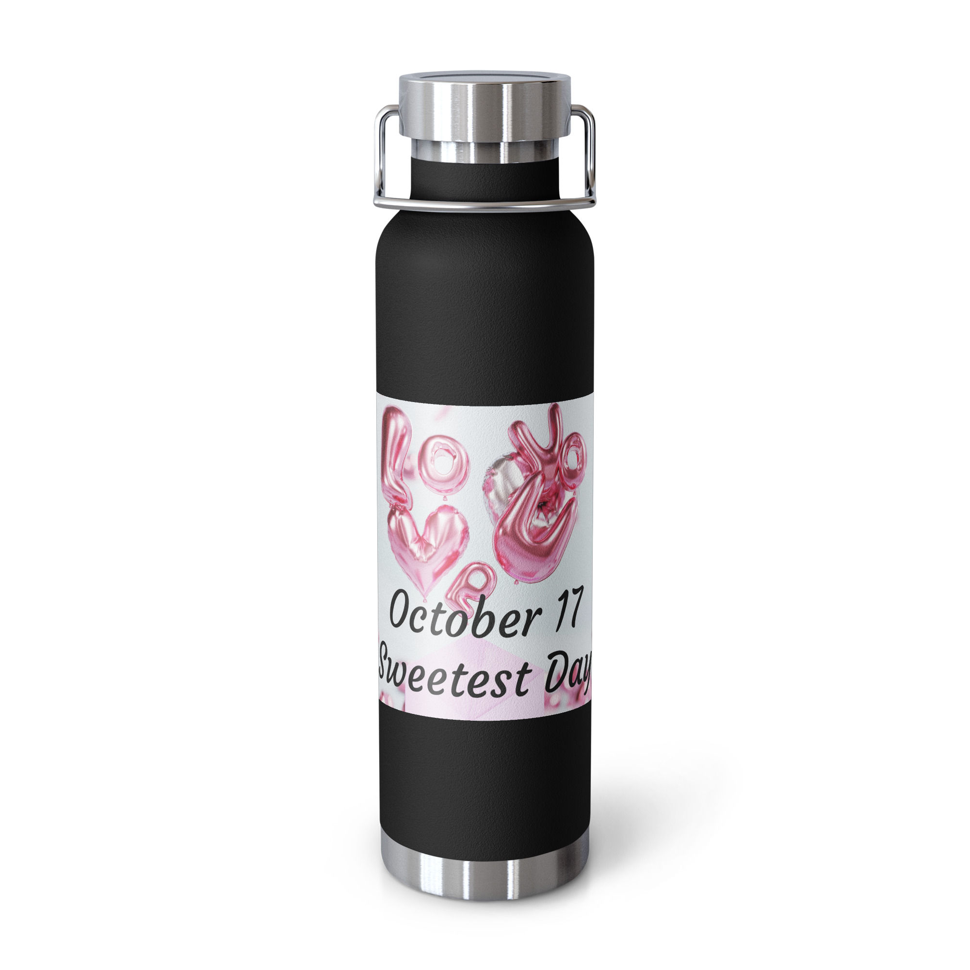 Copper Vacuum Insulated Bottle October 17 Sweetest Day