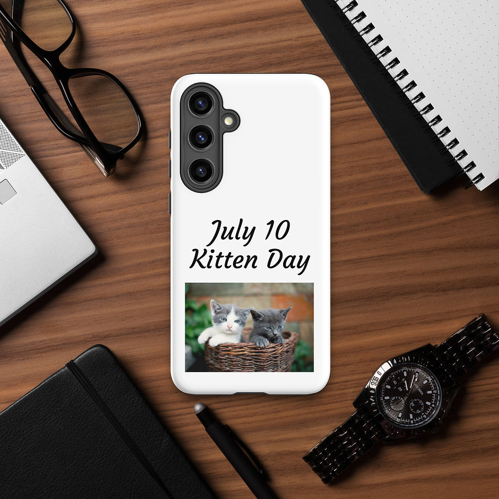 Thumbnail: Tough case for Samsung® July 10 Kitten Day