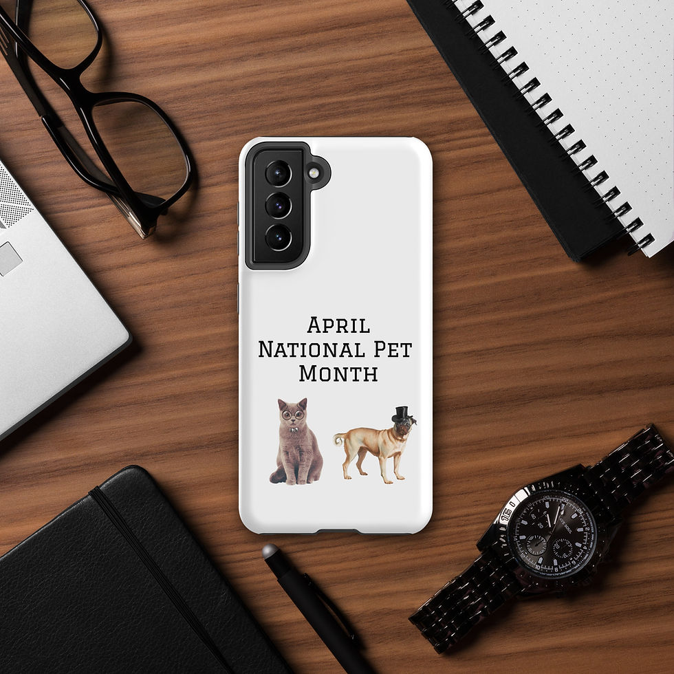 Thumbnail: Tough case for Samsung® April National Pet Month