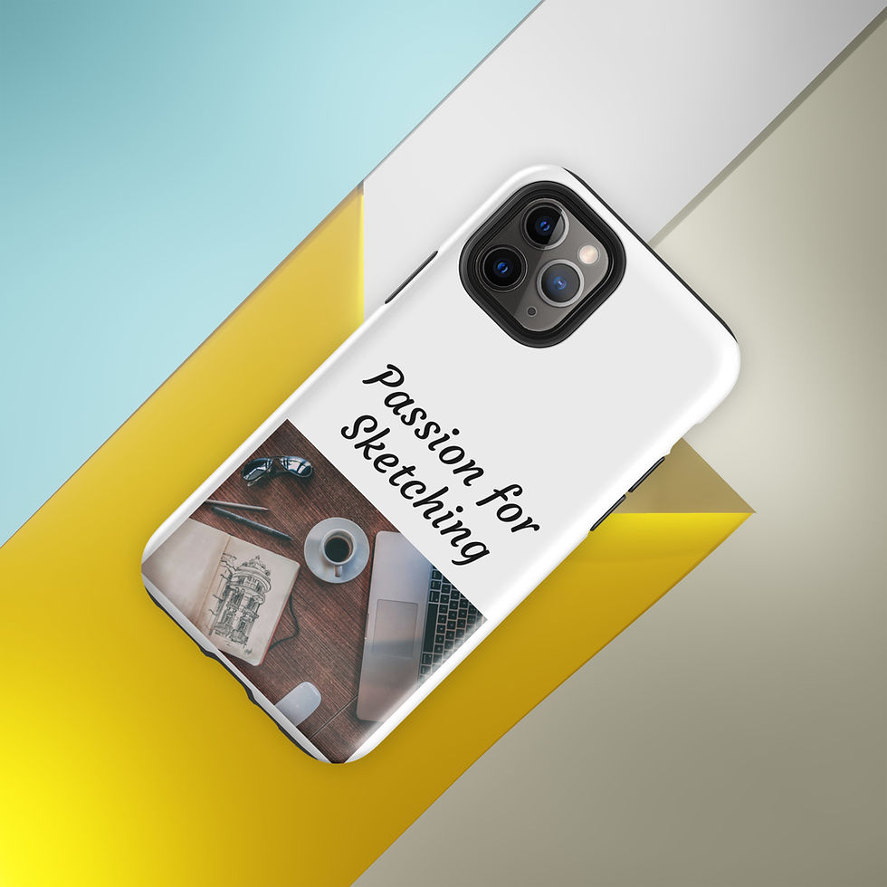 Thumbnail: Tough Case for iPhone® Passion for Sketching