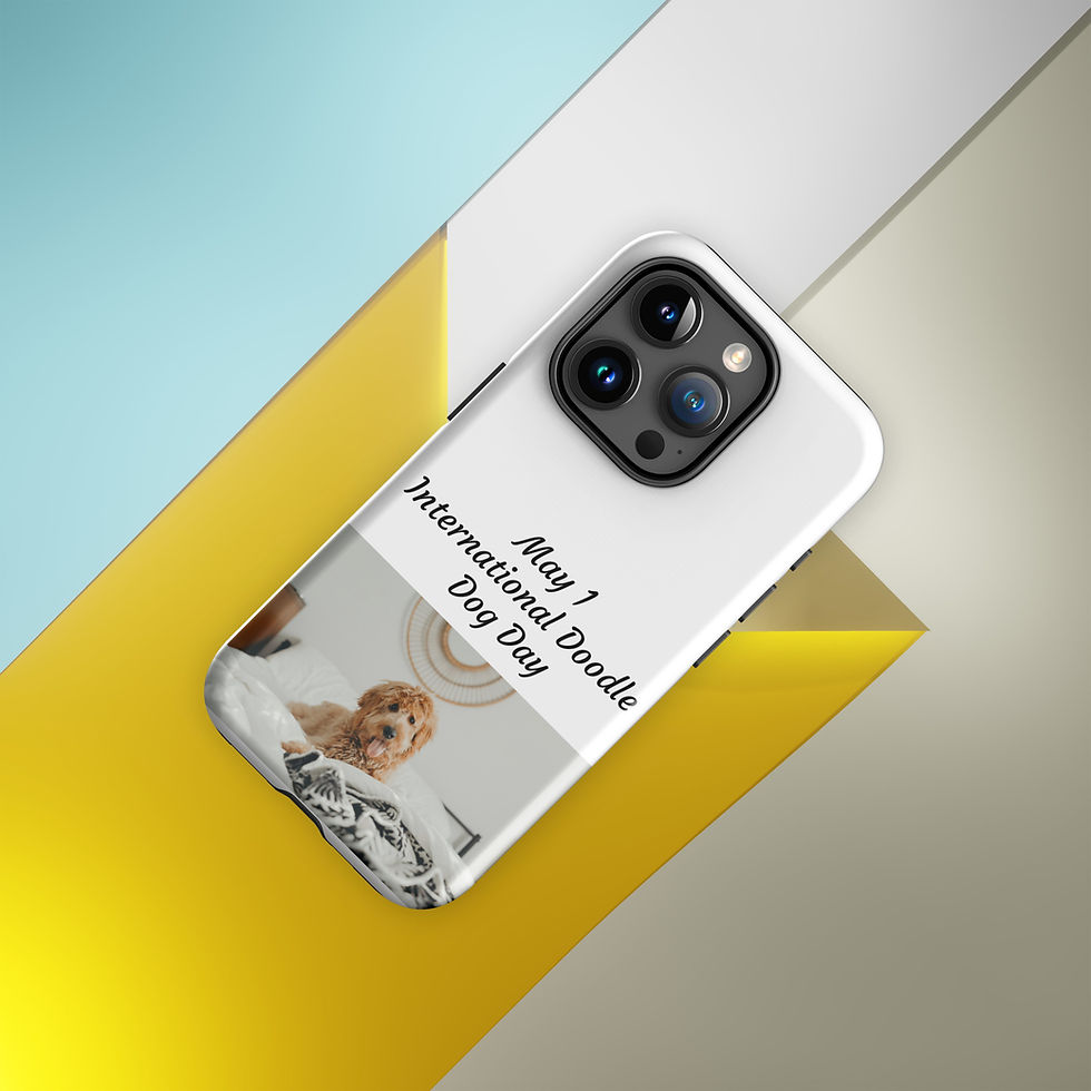 Thumbnail: Tough Case for iPhone® May 1 International Doodle Dog Day