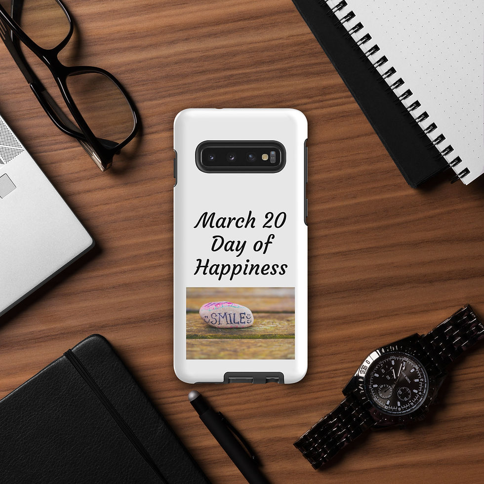 Thumbnail: Tough case for Samsung® March 20 Day of Happiness
